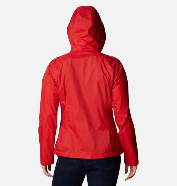 Columbia Switchback III Rain Jacket Red For Women's NZ42573 New Zealand